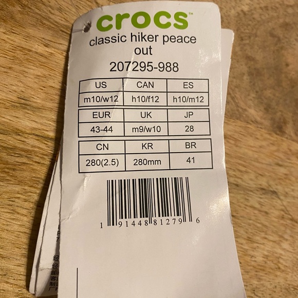 Crocs Peace Out Hiker Clog - Picture 4 of 4